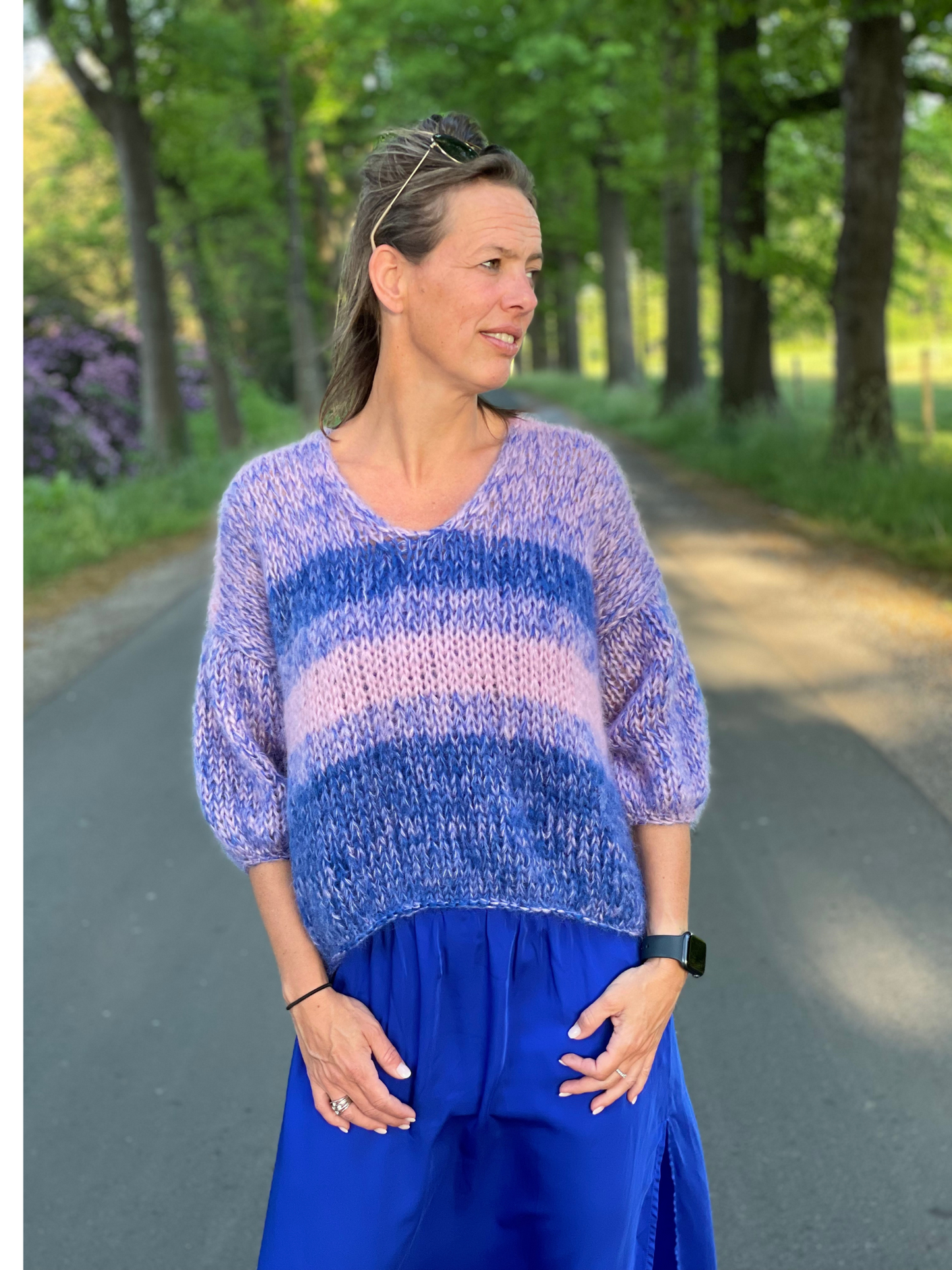 Pullover degradé