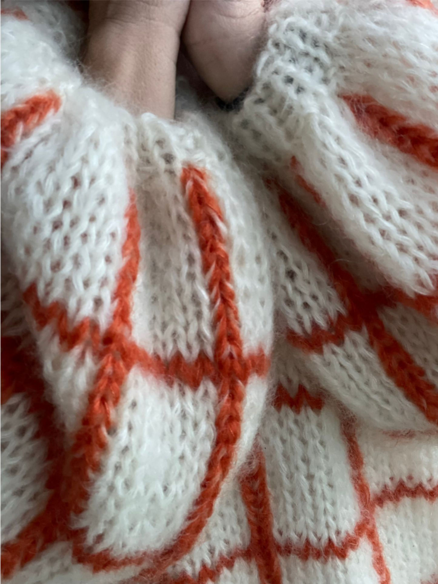 Pullover geruit